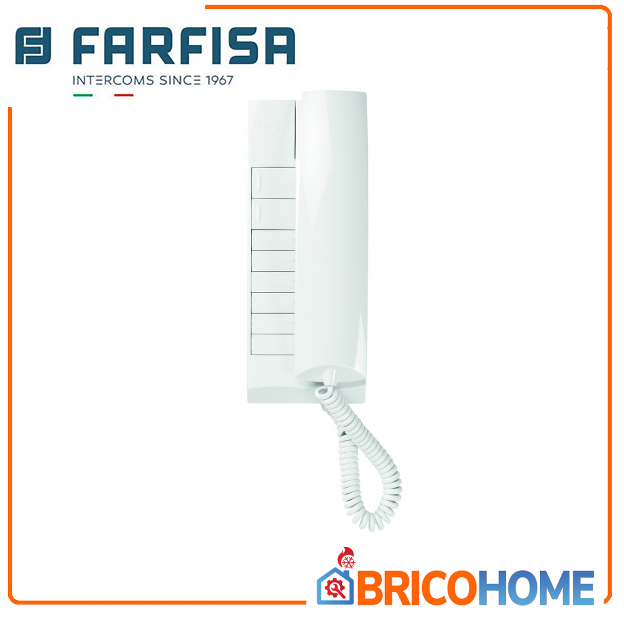 Cornetta citofonica a due fili per citofono 1+1 EXHITO EX321 FARFISA