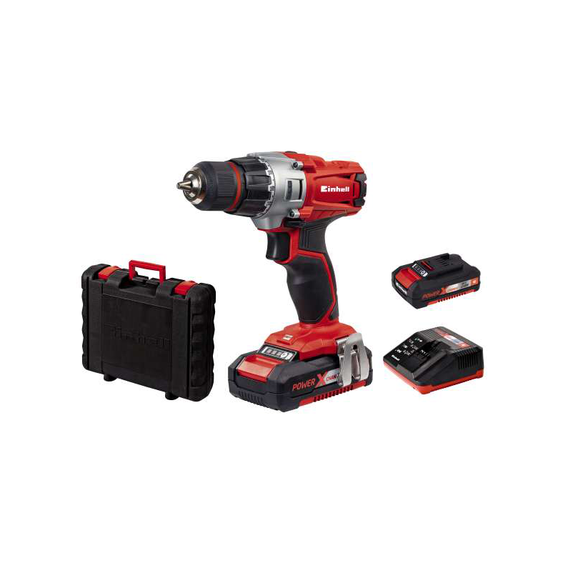 Trapano a batteria Heinhell TE-CD 18/2 Li Kit (2x1,5 Ah) - La Fattoria