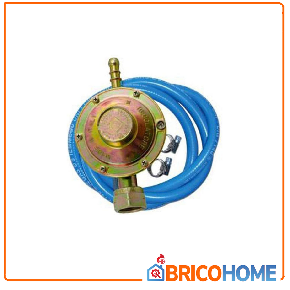 Kit per montaggio stufe, fornelli, cucine GPL ( regolatore + tubo + fascette )