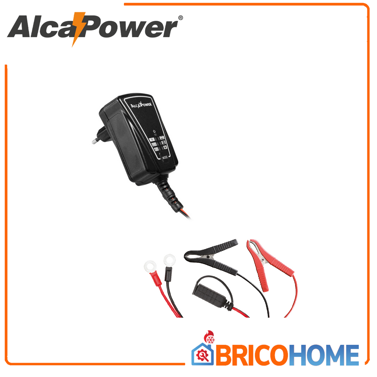 Cararicabatteria Switching Automatico con funzione mantenitore di carica 1A 6/12V - ALCAPOWER