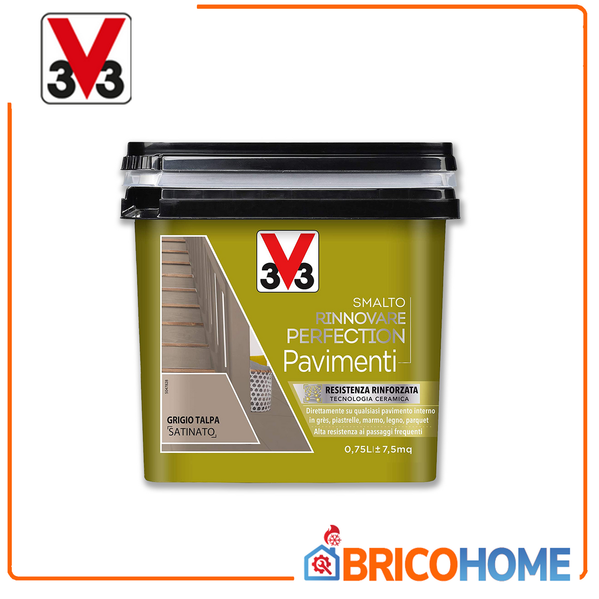 Smalto rinnova pavimenti - Rinnovare Perfection Pavimenti V33