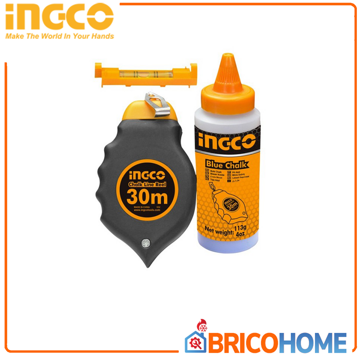 INGCO road marker with spirit level
