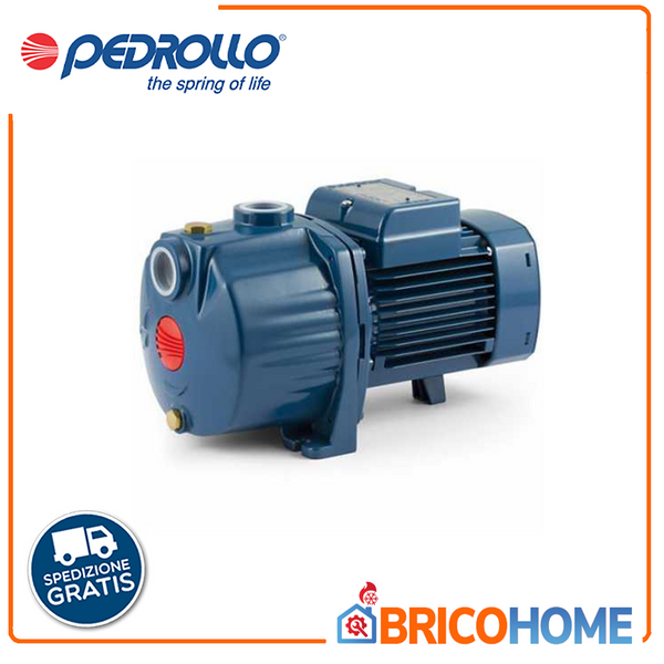 Pedrollo Elettropompa Pompa Multigirante Silenziosa per irrigazione motore  acqua FCR200/6 Trifase