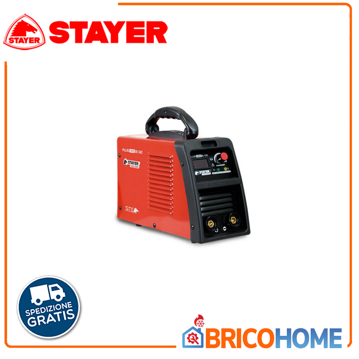 Saldatrice inverter 140A STAYER Super Plus 140 GE K