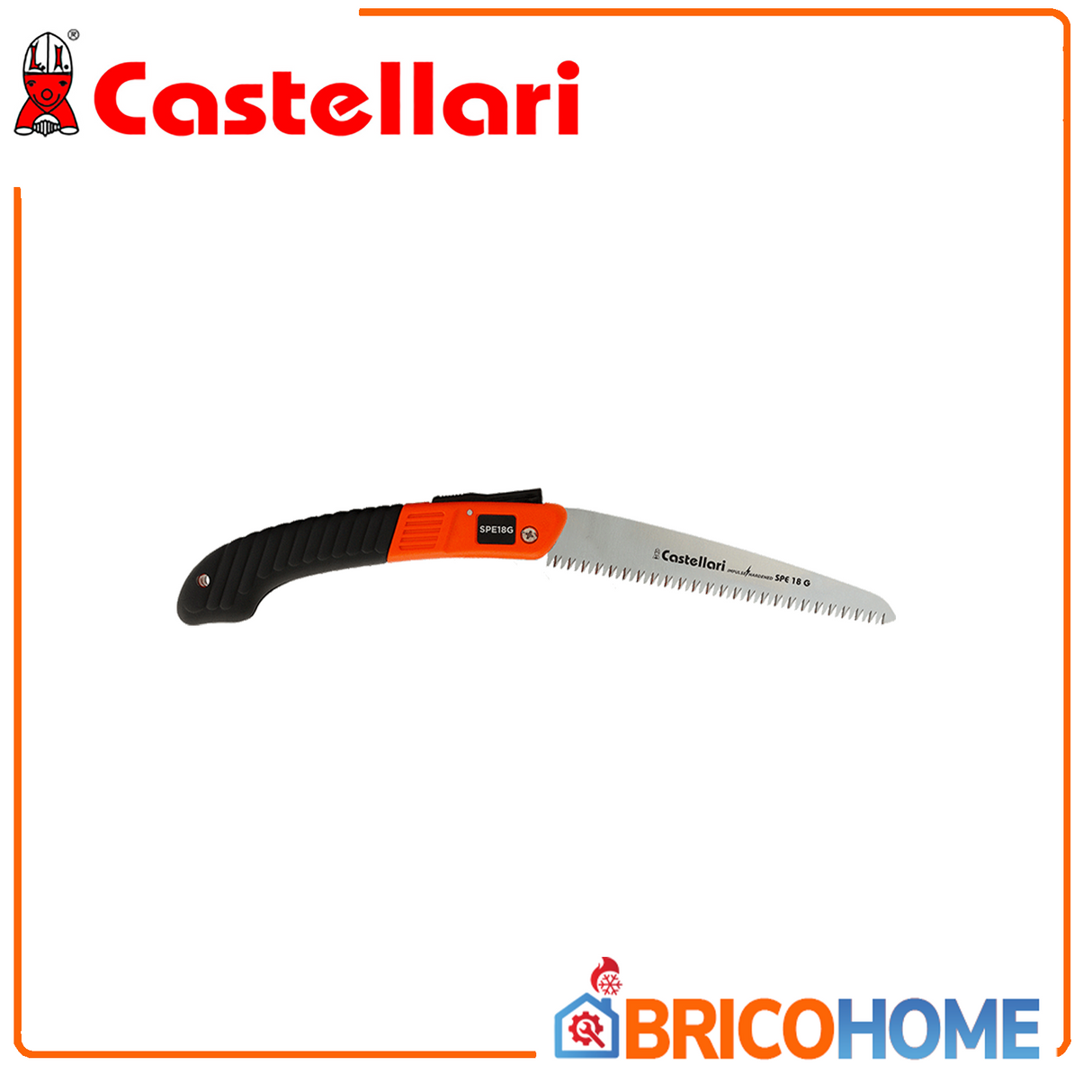 Folding pruning saw straight blade 18 cm SPE 18 G CASTELLARI