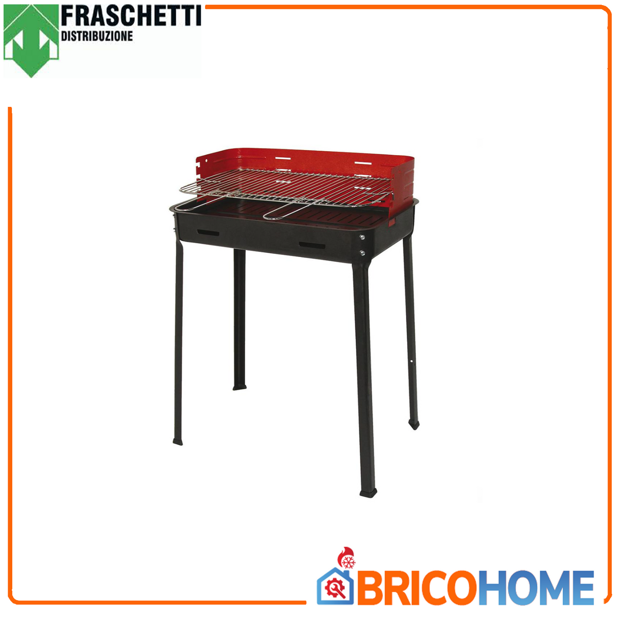 Barbecue da esterno fornacella brace a carbone modello Picnic Amigo
