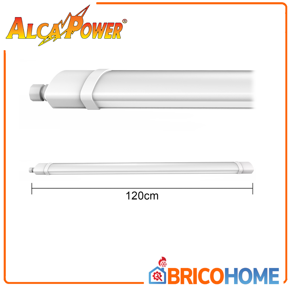 IP65 LED ceiling light 120cm 60W 6000lm 6000K