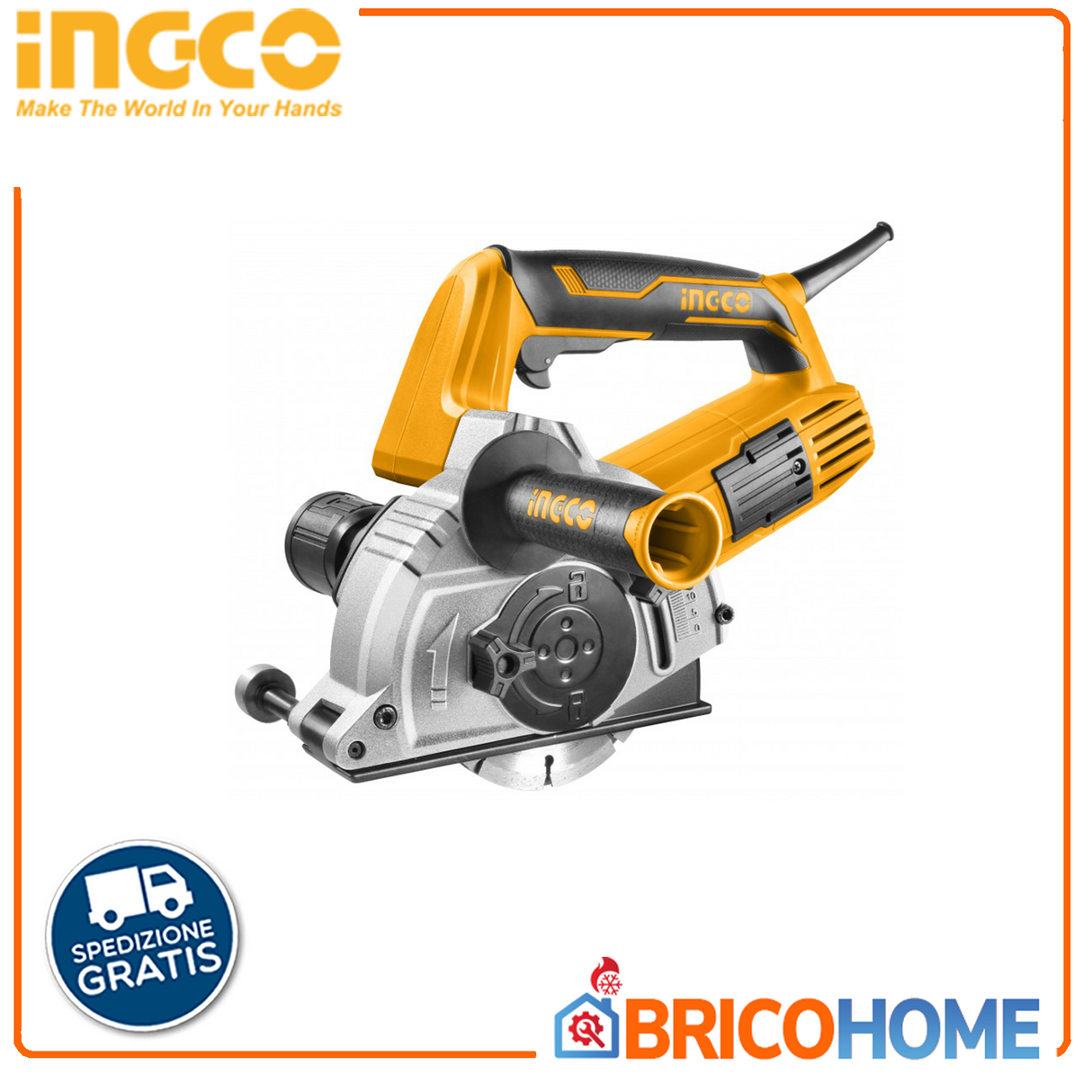 Chaser - Chaser für Wände 1500W D.125MM M14 INGCO