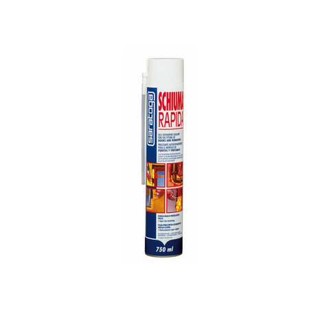 Schiuma rapida poliuretanica espansa uso manuale 750ml=40lt Saratoga - La Fattoria