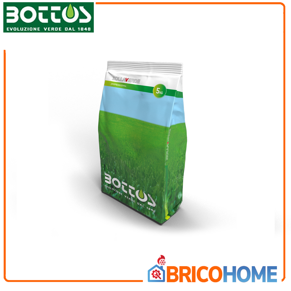 Maciste - Sementi per tappeto erboso - Ideale per zone aride - 5 Kg Bottos