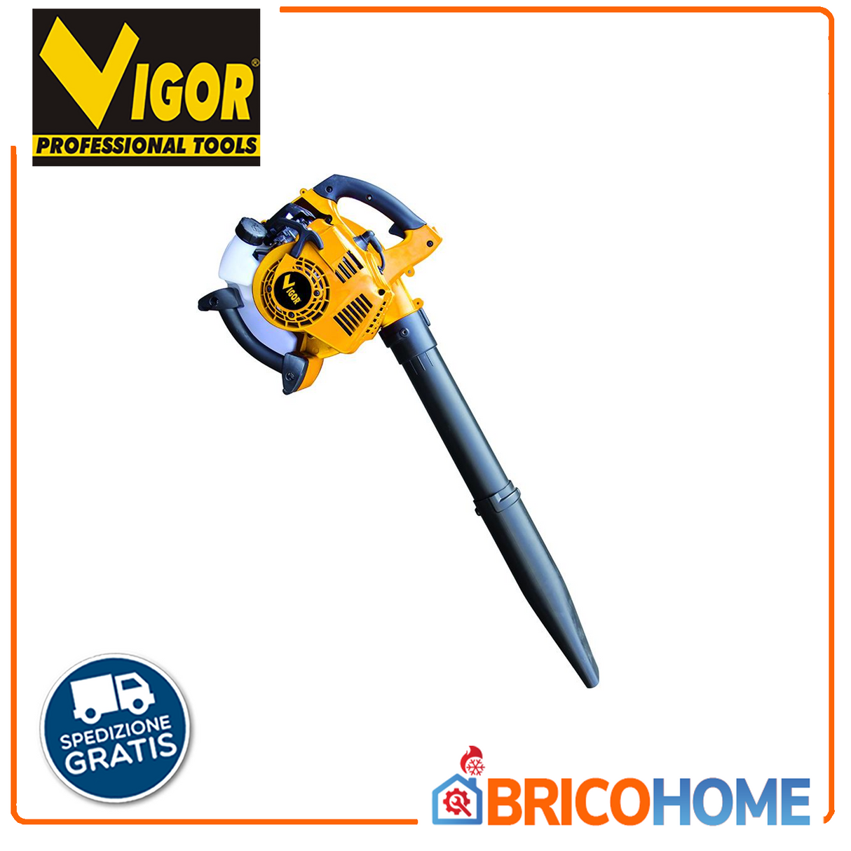 Soffiatore a scoppio VIGOR VSO-26  2T 26 CC