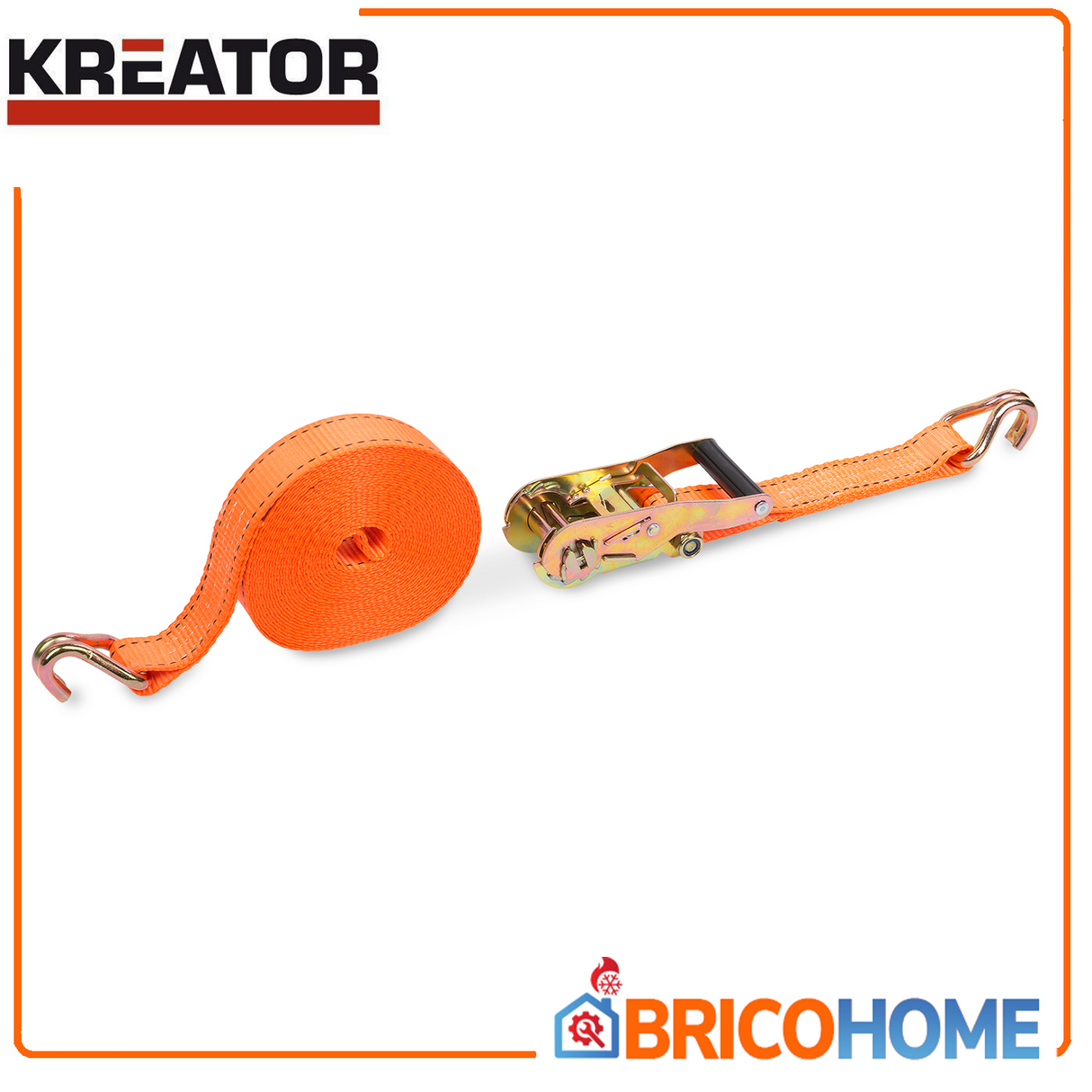 Cravatta a cricchetto 9m - 1000kg - alta qualità