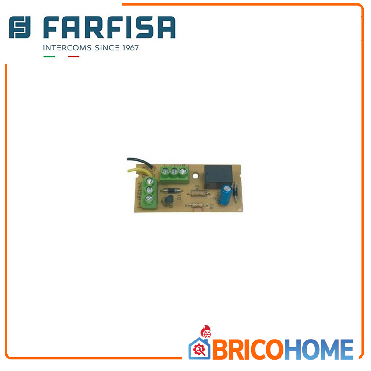Modulo relè rilancio chiamata contatto ausiliario - RL36 Farfisa