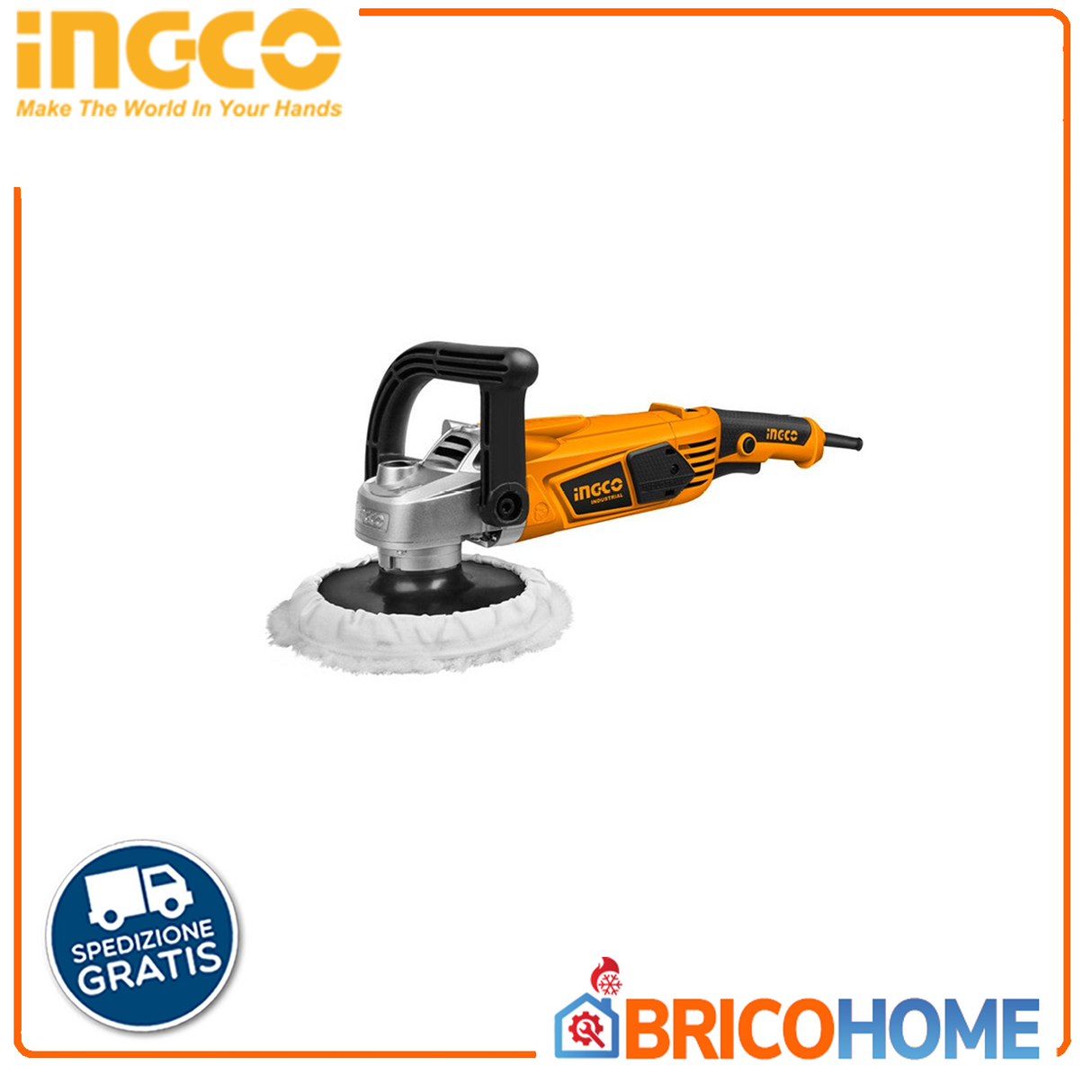 INGCO 1400W Poliermaschine