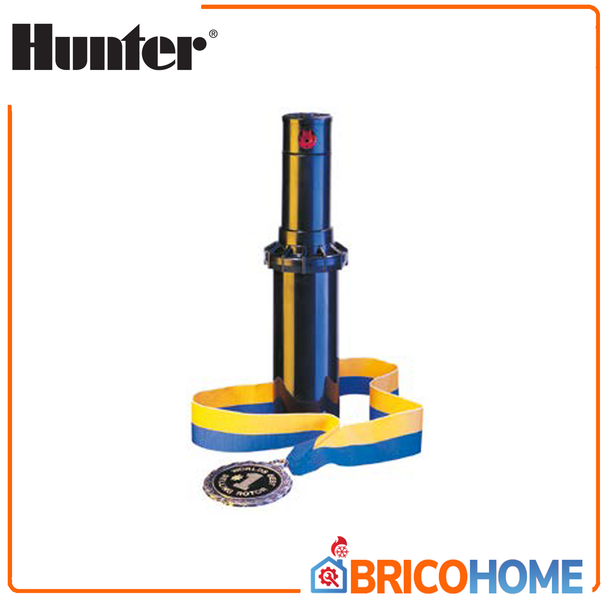 Irrigatore dinamico a turbina HUNTER PGP ADJ attacco da 3/4" completo di ugelli