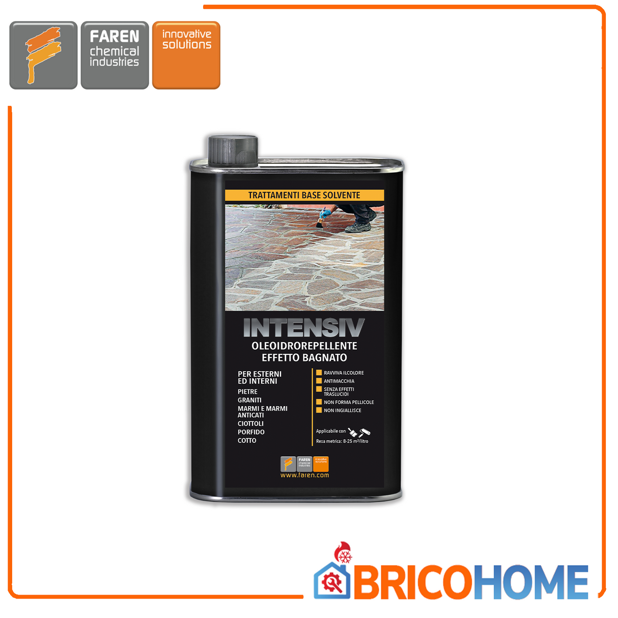 Wet-Look Anti-Flecken Oberflächenbehandlung 750ml INTENSIV FAREN