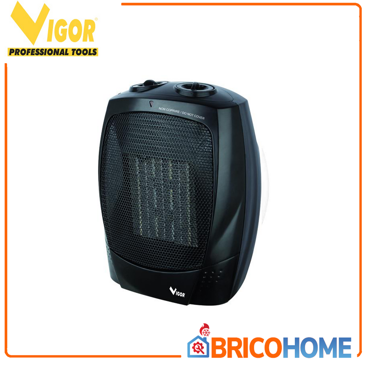 Termoventilatore Scaldobagno CERAMICO 1500W - Vigor