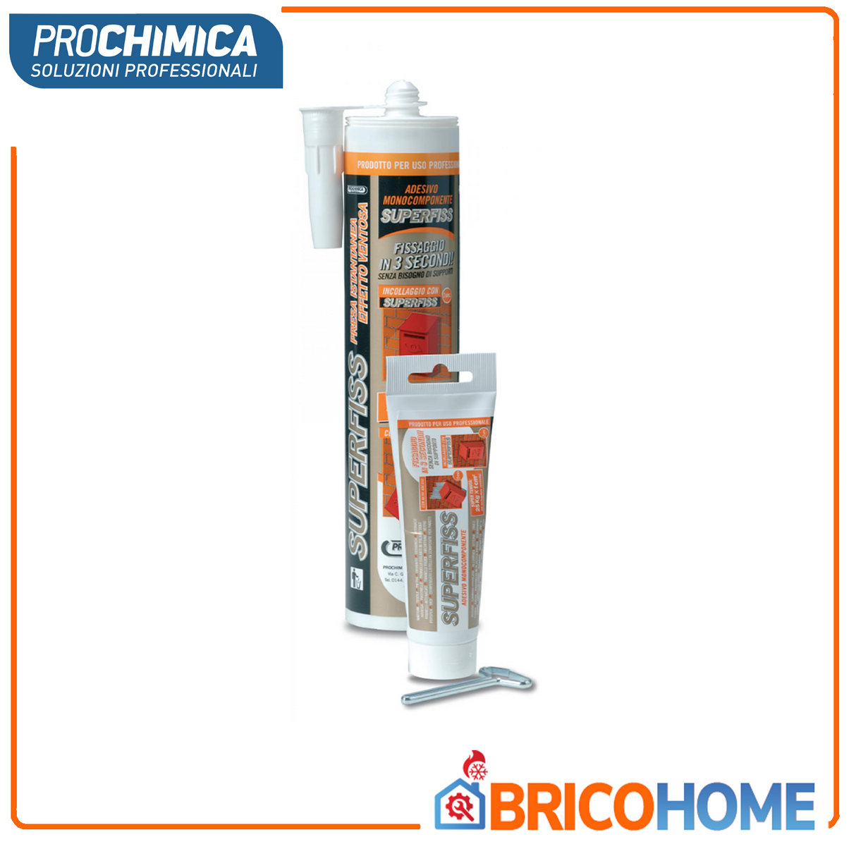 Adesivo con effetto ventosa Superfiss PROCHIMICA 290ml