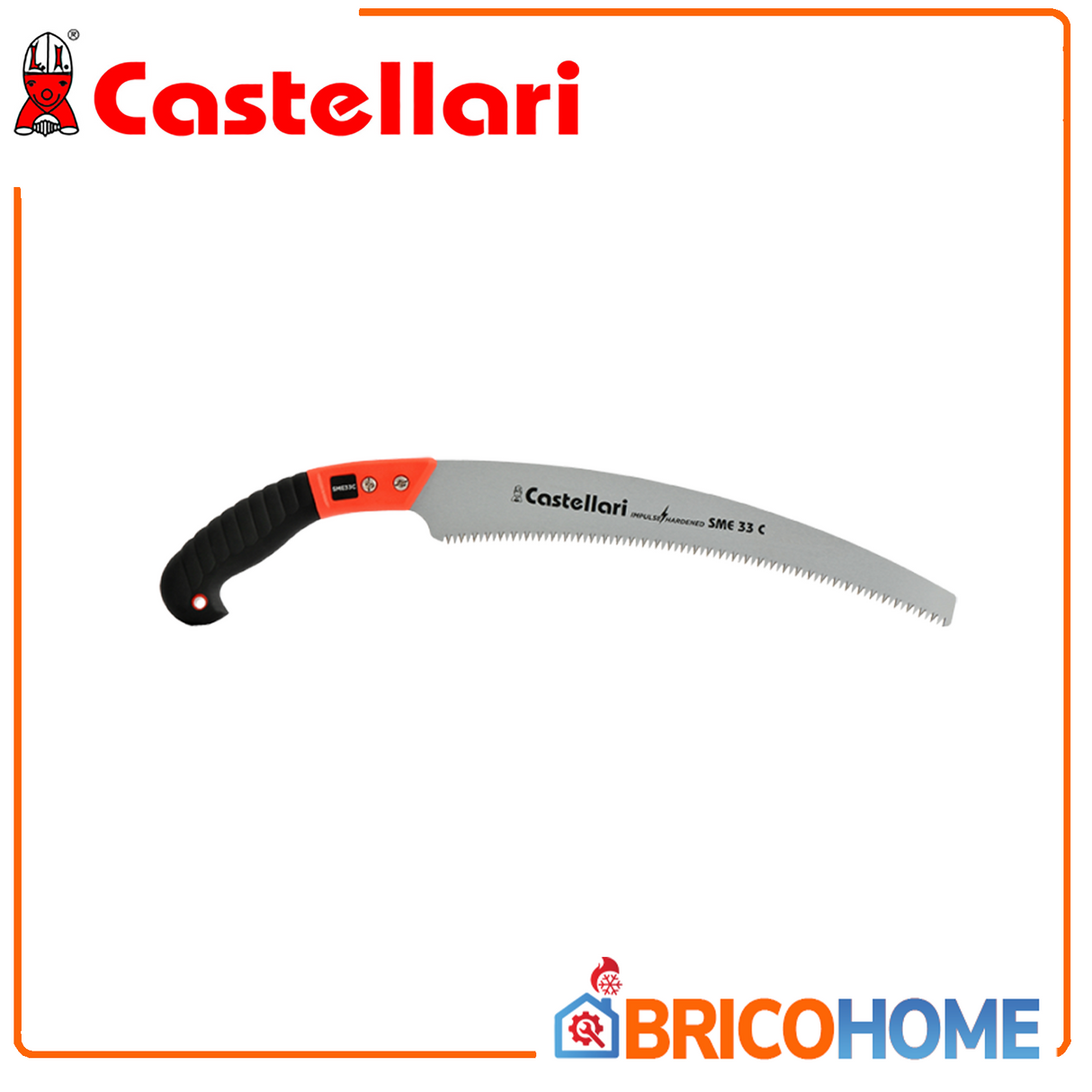 Seghetto per potatura lama curva 33cm SME 33C CASTELLARI