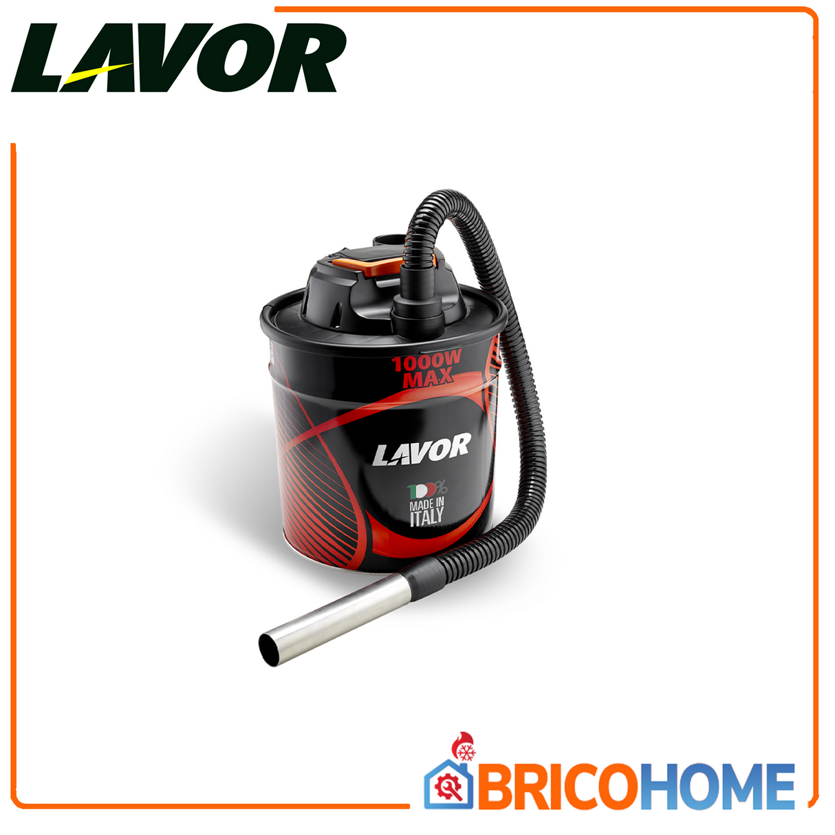 Aspiracenere 1000W ASHLEY 411 - LAVOR