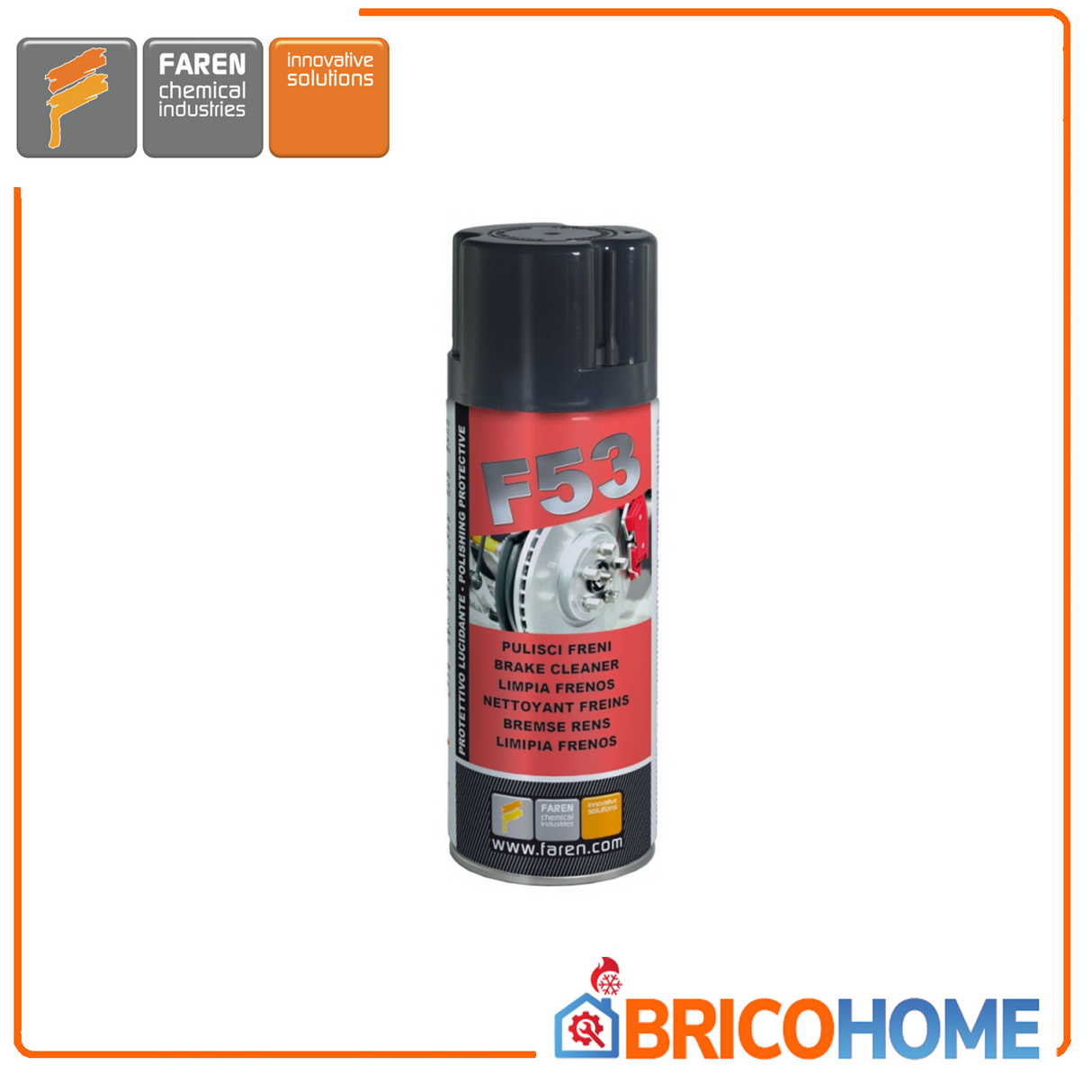 Bremsenreiniger Spray 400ml F53 FAREN