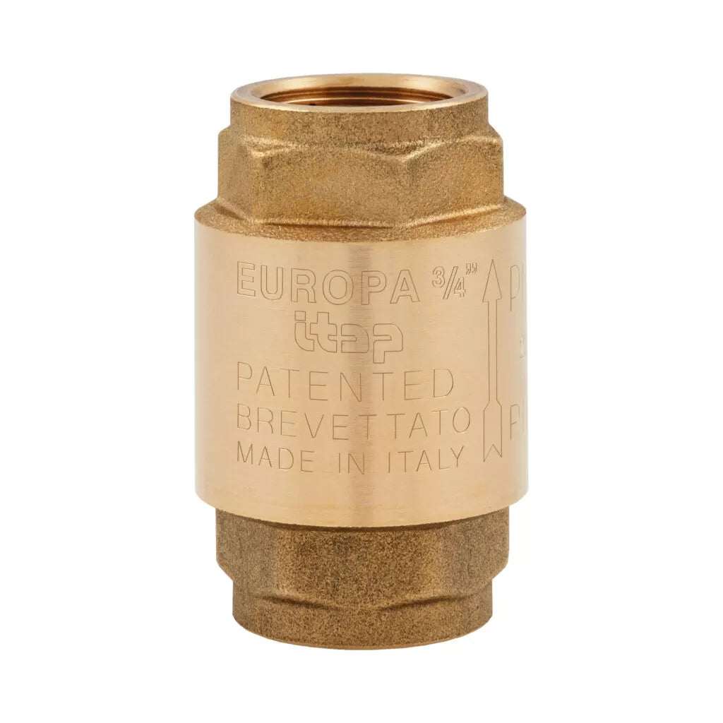 Valvola di ritegno in ottone 1" 1/4 (DN 32) EUROPA® ITAP
