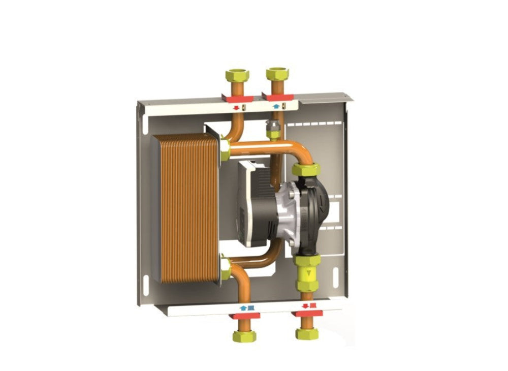 Super-compact boiler / thermo-product interface module 25/30 kW complete with cover box - MX115/ 1 MINI - 115011