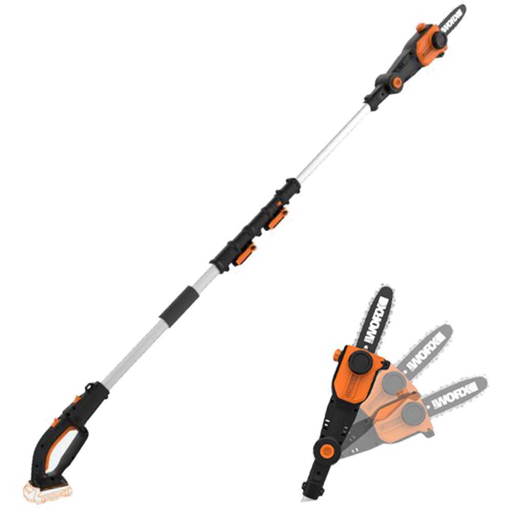 Potatore per rami telescopico a batteria 20V 2Ah - WORX WG349E