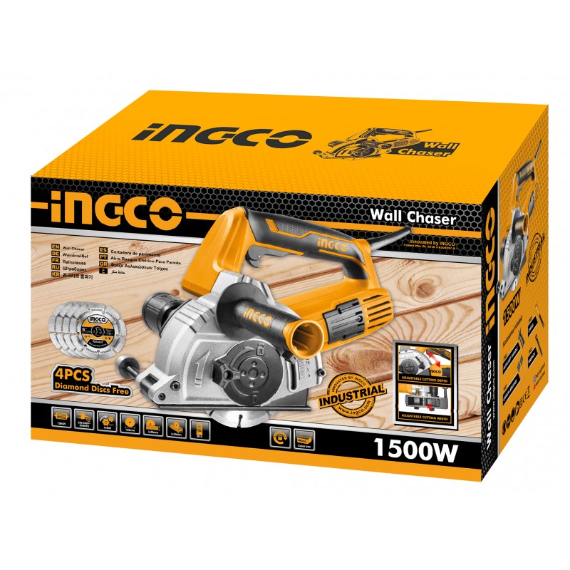 Chaser - Chaser für Wände 1500W D.125MM M14 INGCO