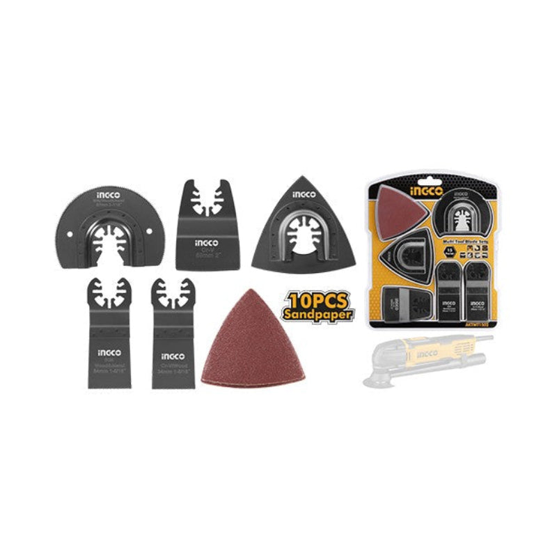 Set of 15 universal blades for INGCO multifunction saws