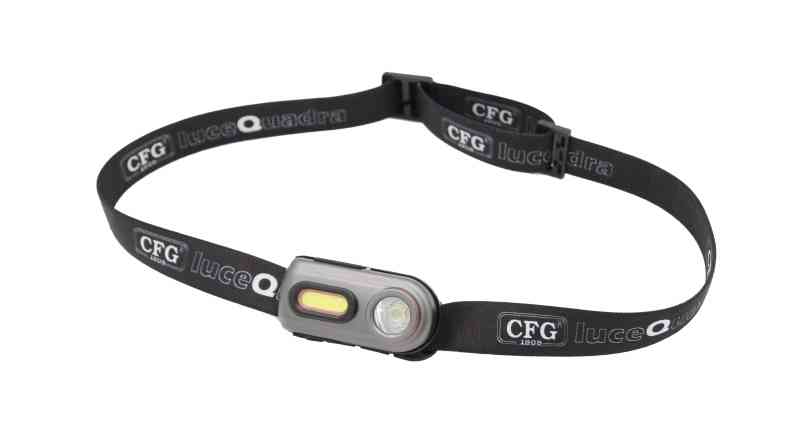 Torcia ricaricabile da testa 400 lumen - TWIN LIGHT
