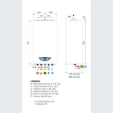 Ariston MATIS CONDENS PLUS 24 - Caldaia a Condensazione compatta con Kit Fumi OMAGGIO