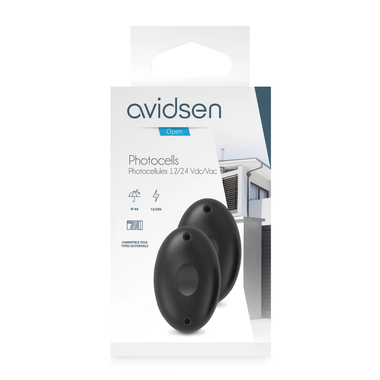 Avidsen pair of 12V/24V outdoor photocells