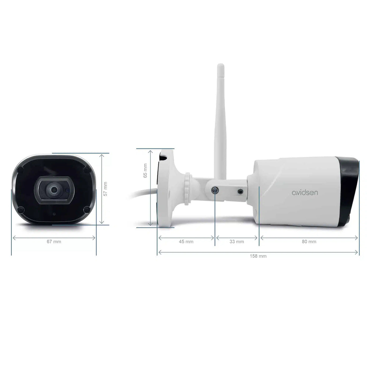Avidsen Telecamera IP Wi-Fi da Esterni HomeCam WR – 127052