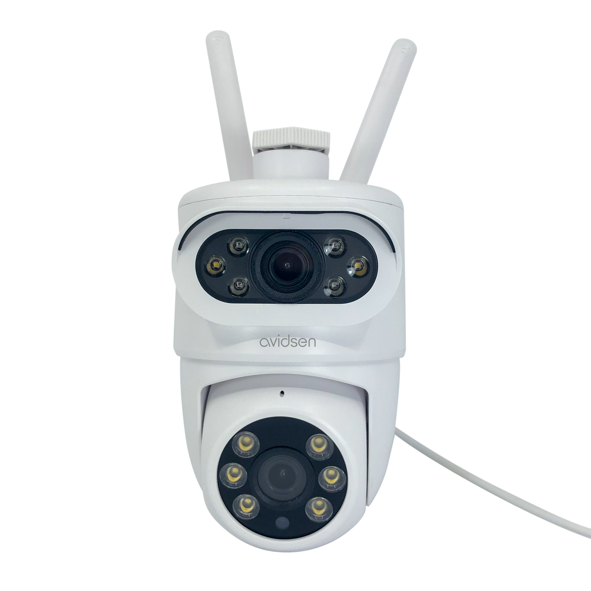 Avidsen Telecamera IP motorizzata 2K per esterni con doppio obiettivo HomeCam Dual PTZ 127156