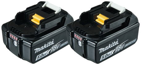 MAKITA 1914E8-5 Twinpack due batterie BL1850B LXT 18V 5Ah