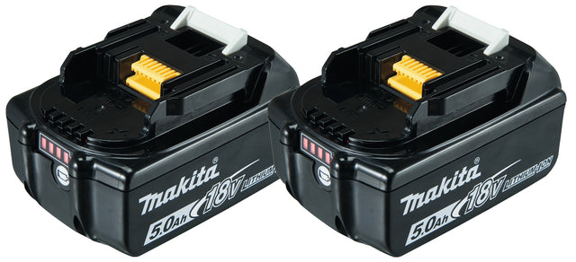 MAKITA 1914E8-5 Twinpack due batterie BL1850B LXT 18V 5Ah