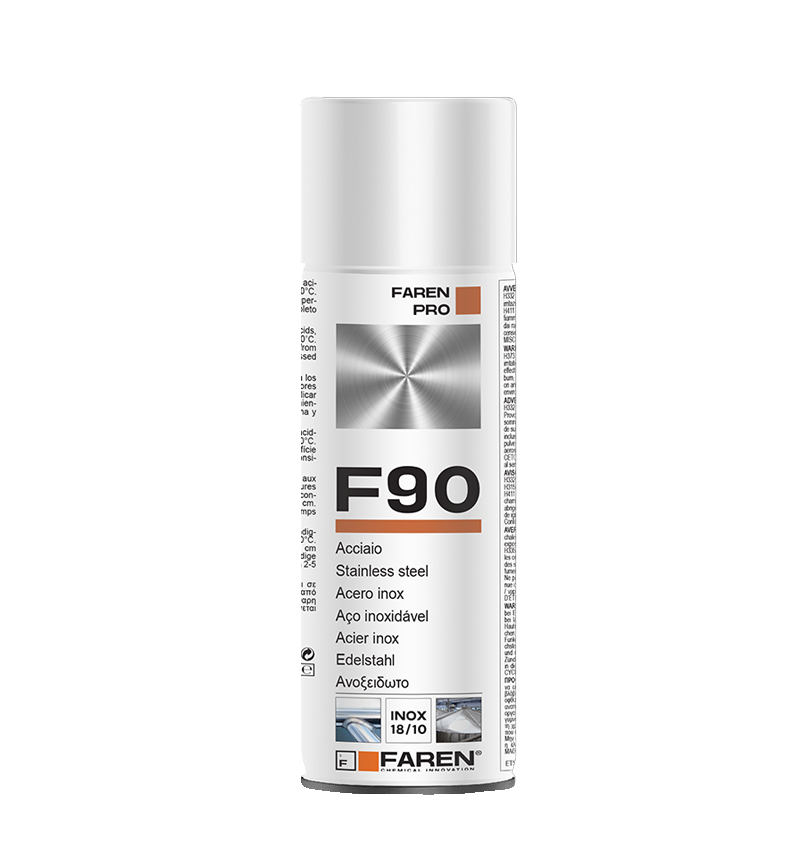 18/10 stainless steel spray 400ml F90 FAREN