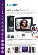 Videocitofono Wi-Fi Monitor Touch Screen 7'' WelcomeEye Connect 3 - Philips