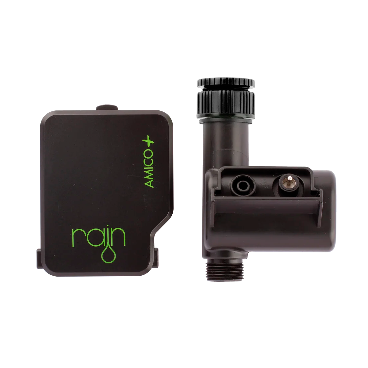 RAIN - Programmatore Irrigazione AMICO+ | 2 Zone | Batteria | Display 3" Retroilluminato | 1-6 Bar
