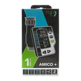 RAIN - Programmatore Irrigazione AMICO+ | 2 Zone | Batteria | Display 3" Retroilluminato | 1-6 Bar