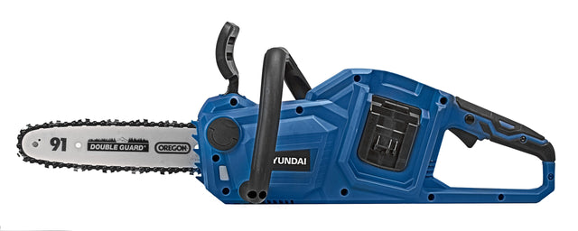 HYUNDAI 25300 elettrosega a batteria 40V con barra Oregon 35 cm