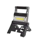 EASYMATE 330305 - Faretto LED Ricaricabile con Power Bank | COB | 500-1000 lm | Lampada da Lavoro