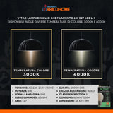 AlcaPower Outdoor String Lights with 10 Bulbs Included