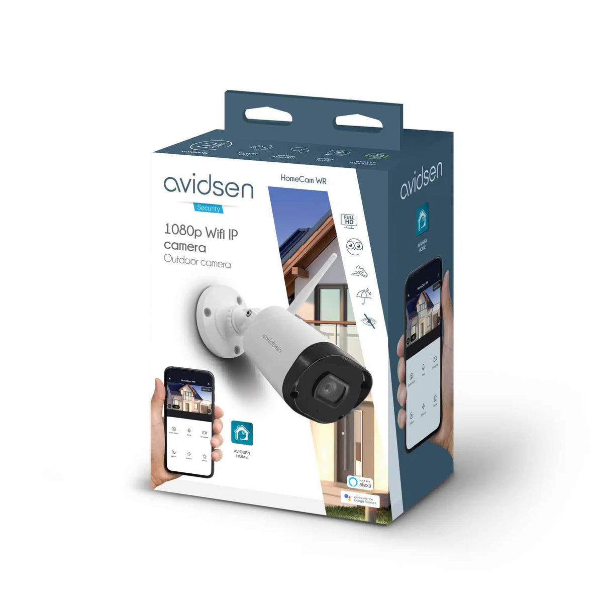 Avidsen Telecamera IP Wi-Fi da Esterni HomeCam WR – 127052