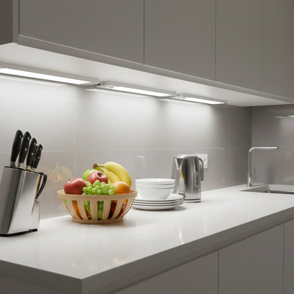 LinkLed Barra LED sottopensile magnetica con Sensore Crepuscolare PIR 30cm - i-Cab LED