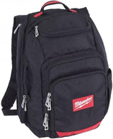 MILWAUKEE - Zaino Portautensili Contractor 4932464252 | Nylon Balistico 1680D | 18 Tasche | Tasca PC e Tablet