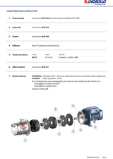 PEDROLLO PLURIJETm 4/100X 1,0 PS leise selbstansaugende Elektropumpe mit mehreren Laufrädern