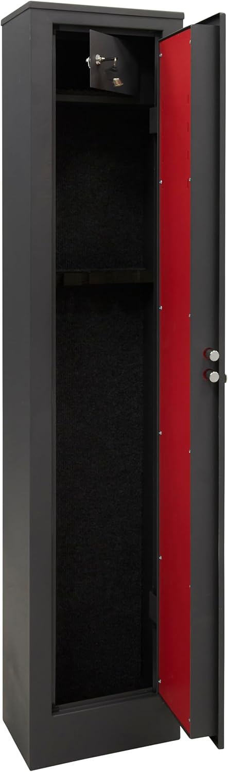 Arregui Domus Armadio Portafucili a 5 posti per armi lunghe fino a 125cm con tesoretto - ARM050345