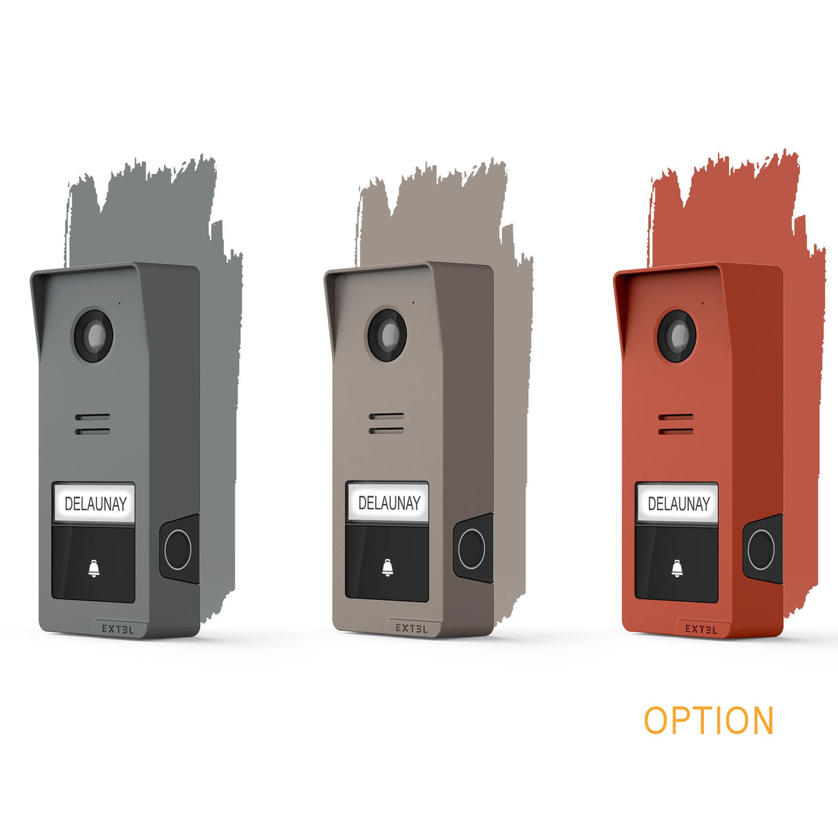 Extel Videocitofono connesso Wi-Fi - senza fili portata fino a 350 metri - Wave 3